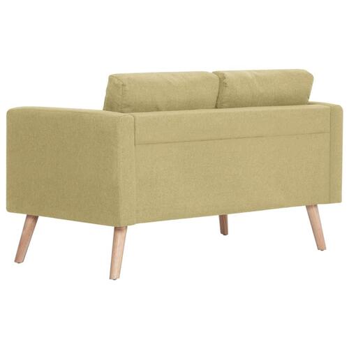 Sofasæt i 2 dele stof grøn