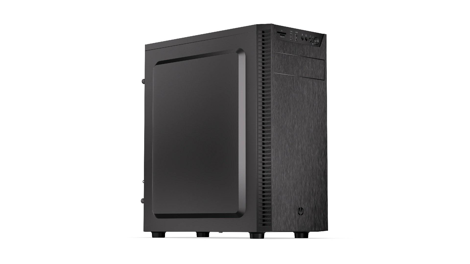 ENDORFY Armis 100 Solid tower PC kabinet - sort