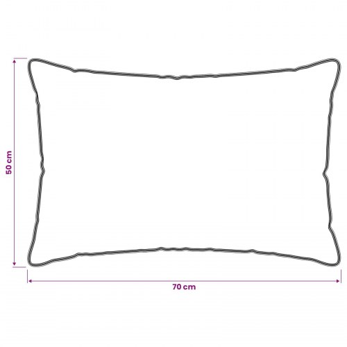 Dyne- og pudesæt 2 stk. 137 x 200 cm sommer 1000 g/stk hvid