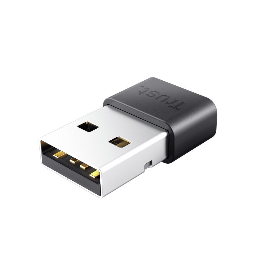 Trust 26027 Bluetooth USB-A adapter, sort, 10 m trådløs rækkevidde