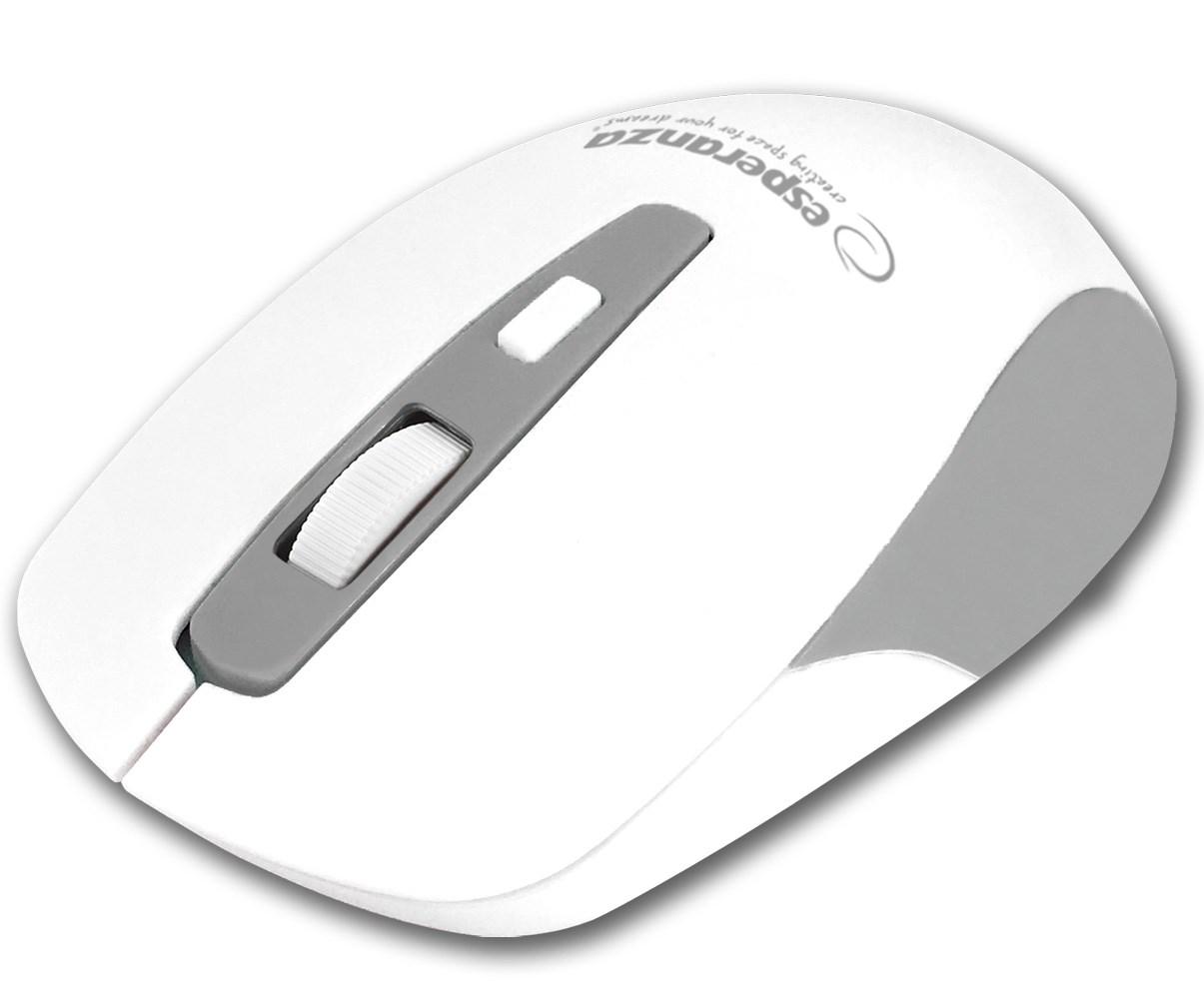 Esperanza Sargas trådløs Bluetooth-mus 1600 DPI - hvid