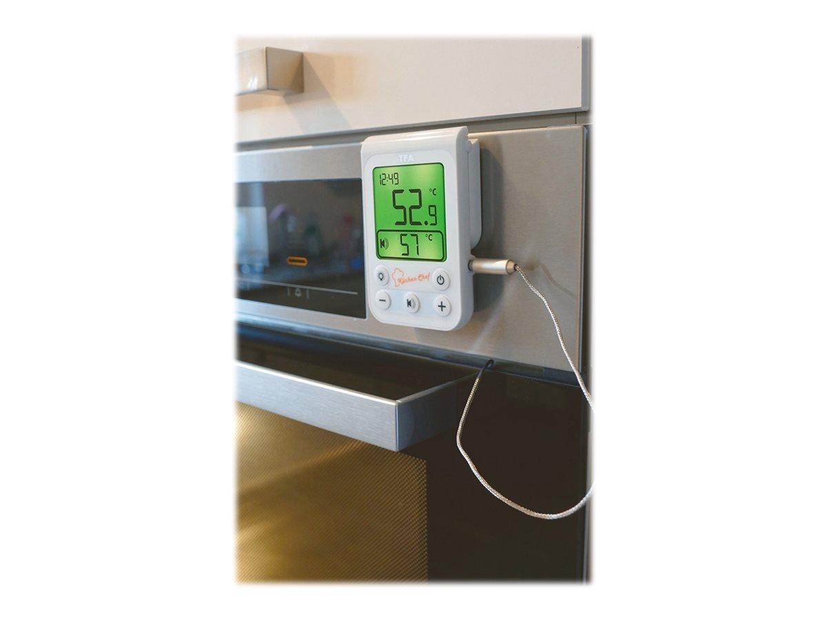 TFA Küchen-Chef stegetermometer hvid