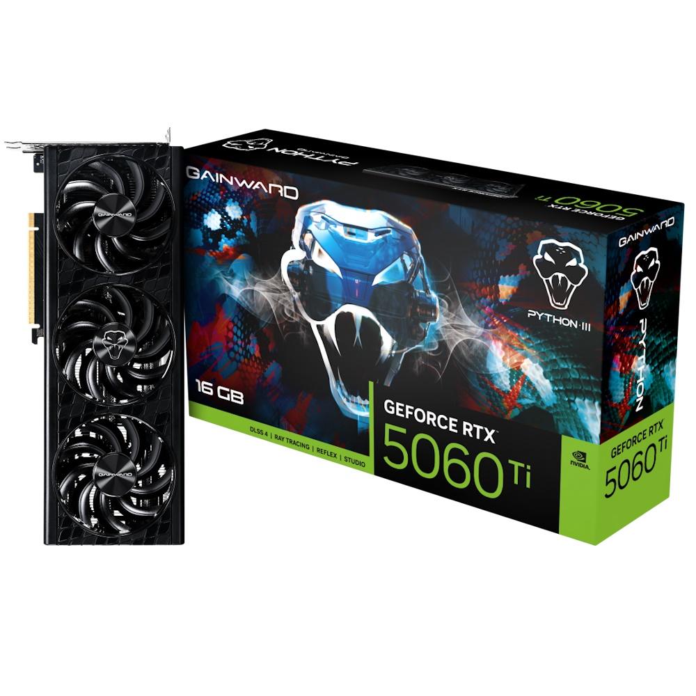 Gainward GeForce RTX 5060 Ti Python III 16 GB grafikkort