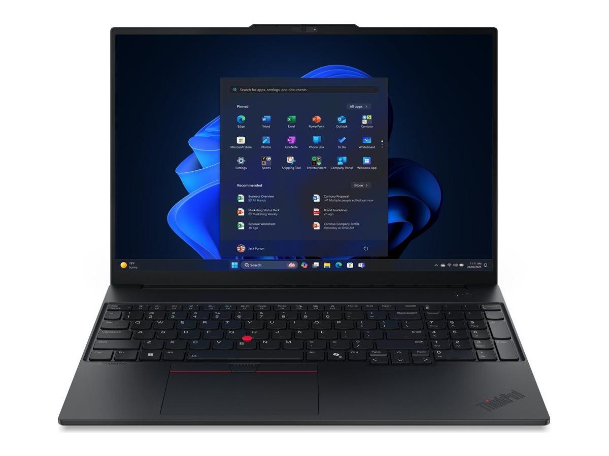 Lenovo ThinkPad E16 Gen 3 16" bærbar computer Ryzen 7 16 GB 512 GB SSD