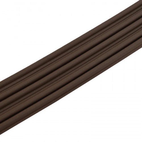 Selvklæbende vinduestætningsbånd brun 9 x 6 mm 25 m i EPDM-skum