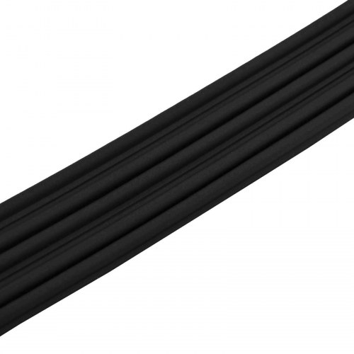 Selvklæbende vinduestætningsbånd sort 9 x 6 mm 25 m EPDM-skum