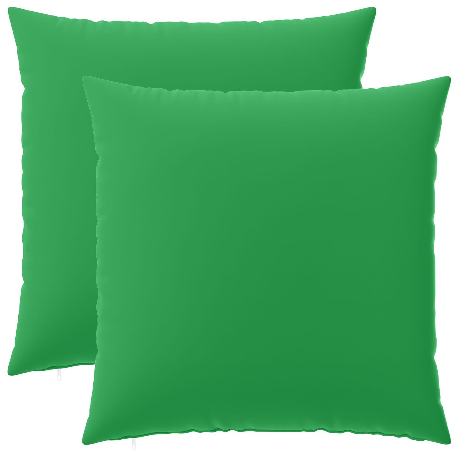 Pudebetræk HEERLEN grøn 65 x 65 cm 2 stk i polyester