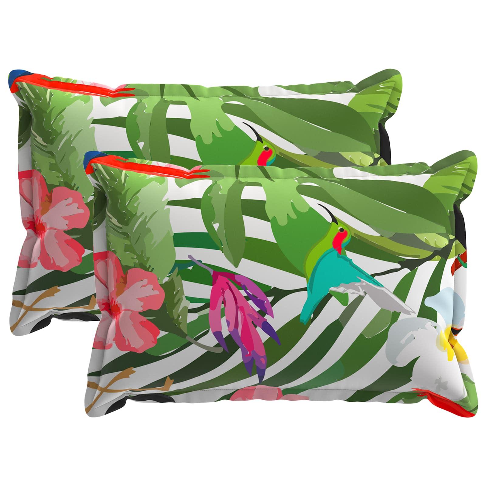 Pudebetræk 2 stk. HOUTEN sort 30 x 50 cm i polyester