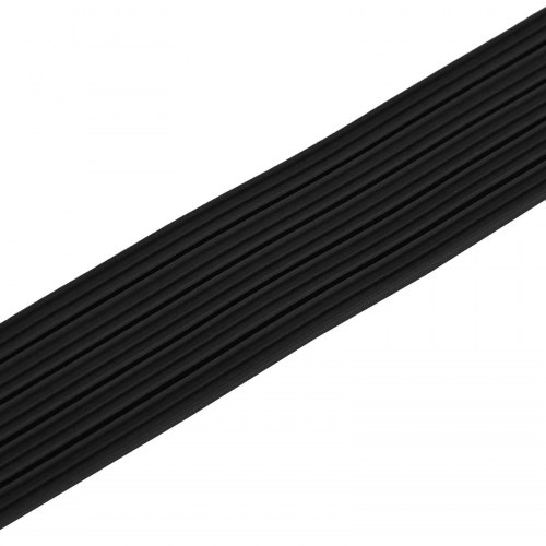 Selvklæbende vinduestætningsbånd sort 9 x 4 mm 50 m i EPDM-skum