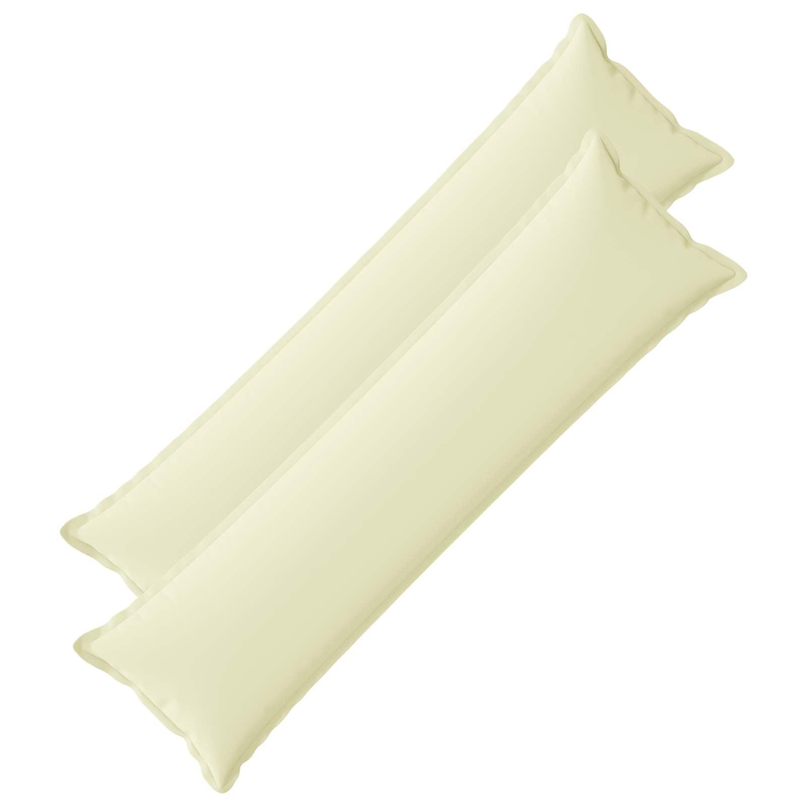 Pudebetræk HOUTEN 2 stk. cremefarvet 40 x 145 cm