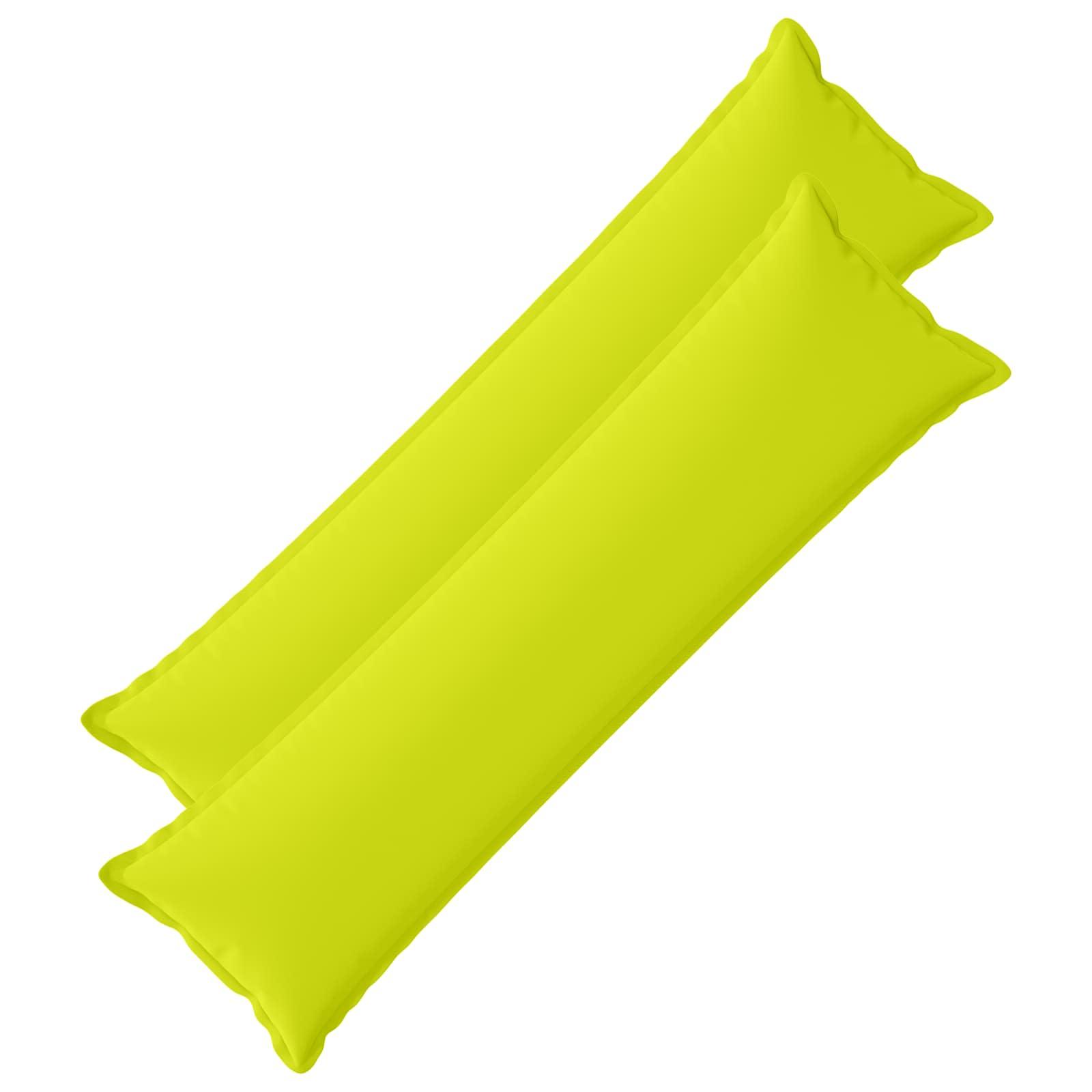 Pudebetræk 2 stk. HOUTEN lys grøn 40 x 145 cm i polyester