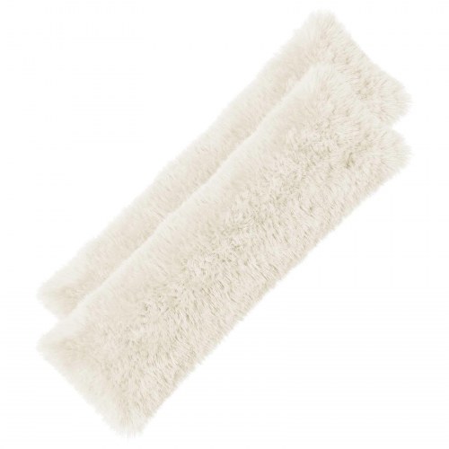 Pudebetræk HEERLEN 2 stk hvid 40 x 145 cm i PV fleece
