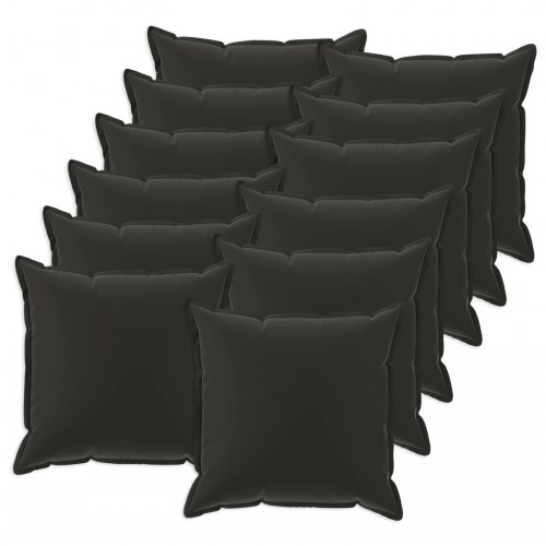 Pudebetræk 12 stk. HOUTEN flerfarvet 40 x 40 cm i polyester