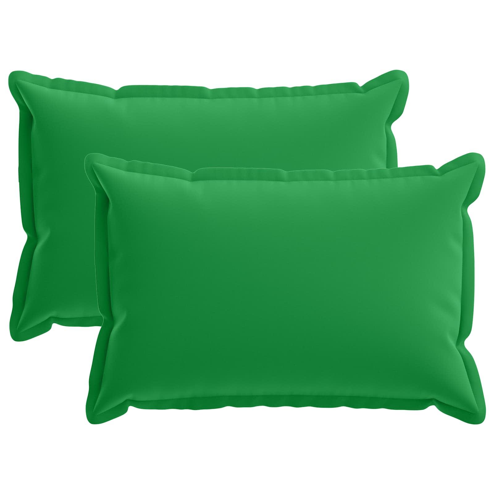 Pudebetræk 2 stk. HOUTEN grøn 50 x 80 cm i polyester