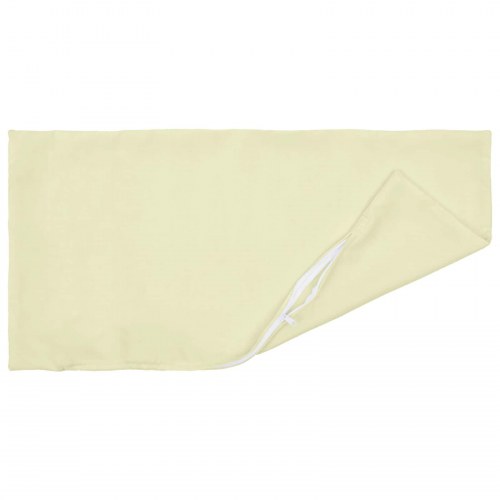 Pudebetræk HEERLEN 12 stk cremefarvet 40 x 80 cm i polyester