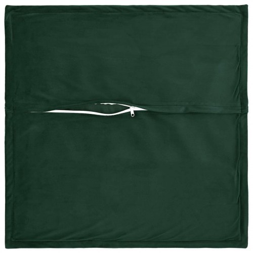 Pudebetræk 6 stk HOUTEN mørkegrøn 40 x 40 cm i fløjl