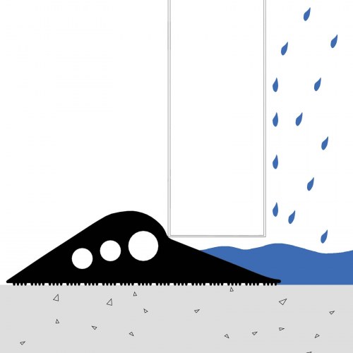 Garage gulvforsegling sort 112 x 20 mm 2 m i EPDM-gummi