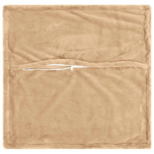 Pudebetræk 2 stk. HOUTEN cremefarvet 35 x 35 cm i faux kaninpels