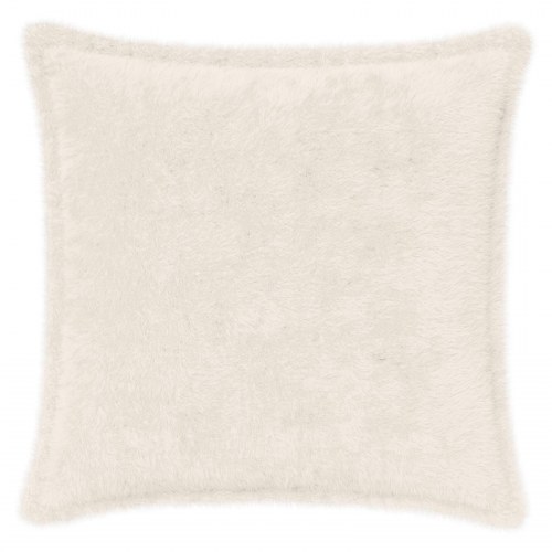 Pudebetræk 2 stk. HOUTEN hvid 35 x 35 cm i faux kaninpels