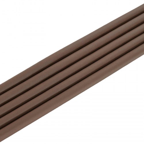 Selvklæbende vinduestætningsbånd brun 14 x 12 mm 25 m