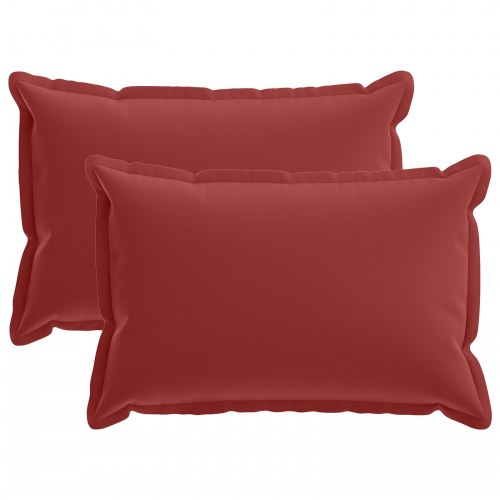 Pudebetræk 2 stk. HOUTEN vinrød 40 x 60 cm i polyester
