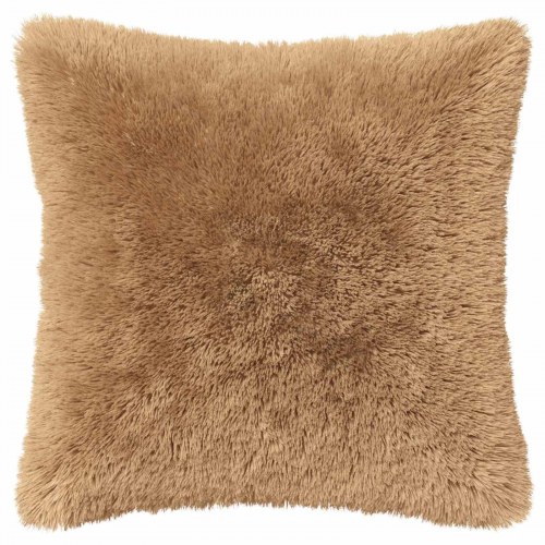 Pudebetræk 6 stk HEERLEN gråbrun 30 x 30 cm i PV fleece