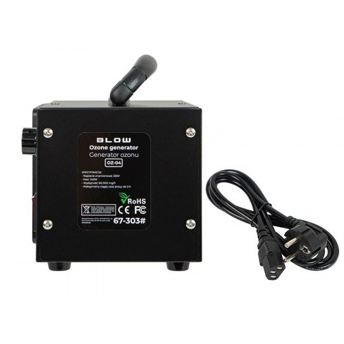BLOW OZ-04 ozongenerator og luftrenser 60.000 mg/t 140 W