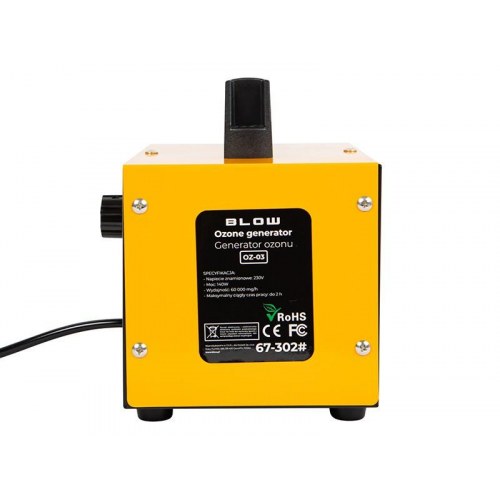 BLOW OZ-03 ozongenerator og ozonator 60.000 mg/t 140 W