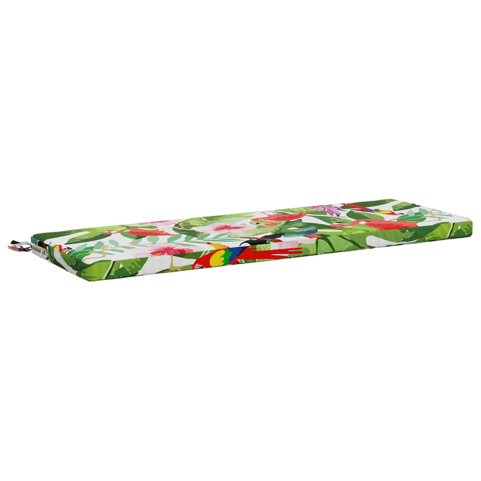Bænkpude SOEST 100 x 40 x 5 cm i 100% polyester - flerfarvet