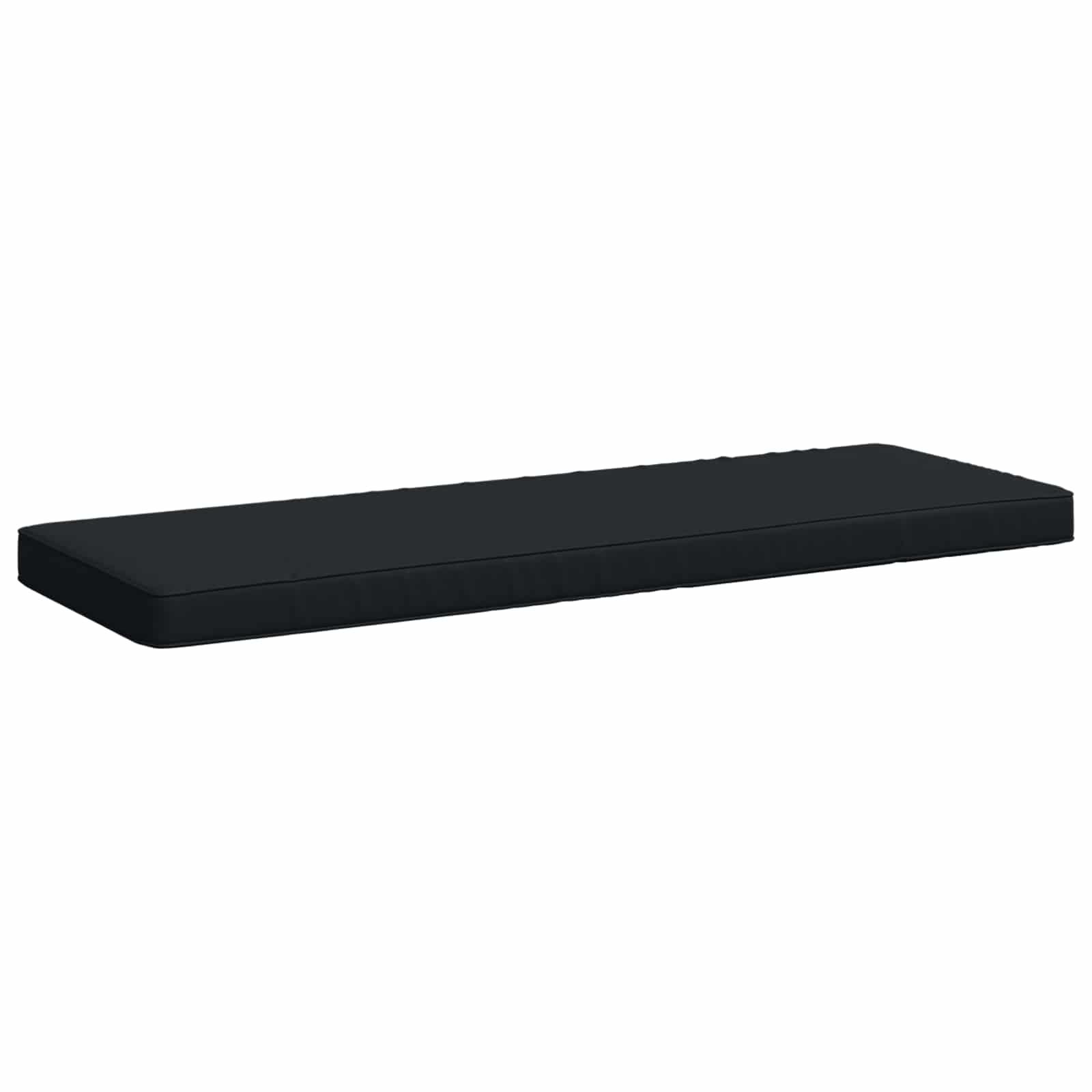 Bænkepude VUGHT i 100% polyester mørk blå 120 x 40 x 5 cm