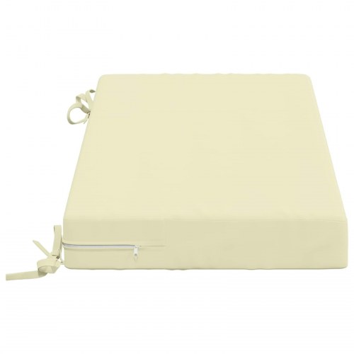 Bænkpude SOEST cremefarvet 60 x 40 x 8 cm i 100% polyester