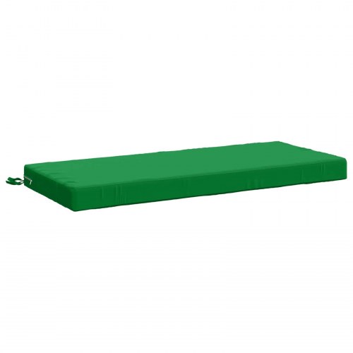 Bænkpude SOEST i polyester grøn 110 x 50 x 8 cm
