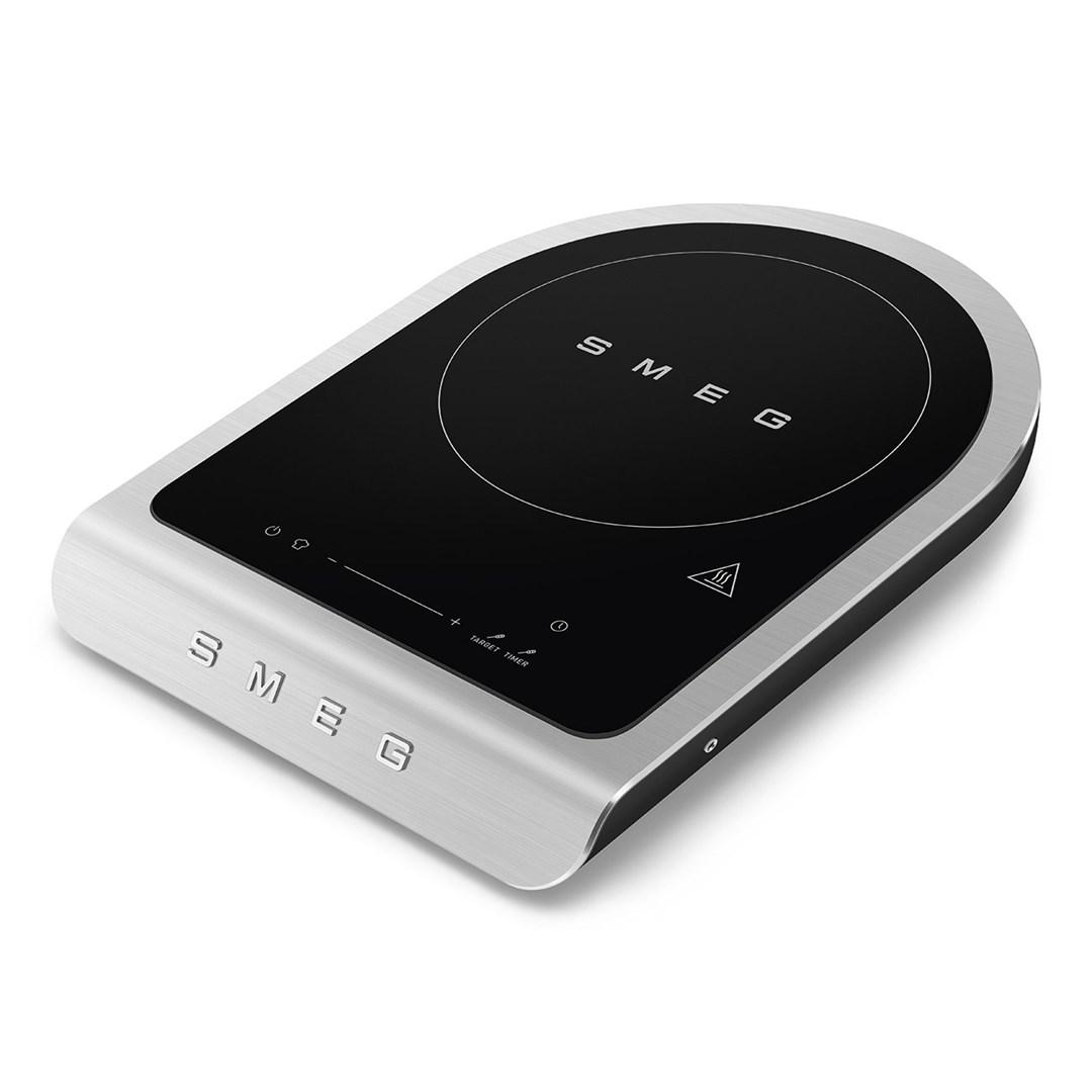SMEG PIC01BLMEU sort induktionskogeplade til bord med 1 zone