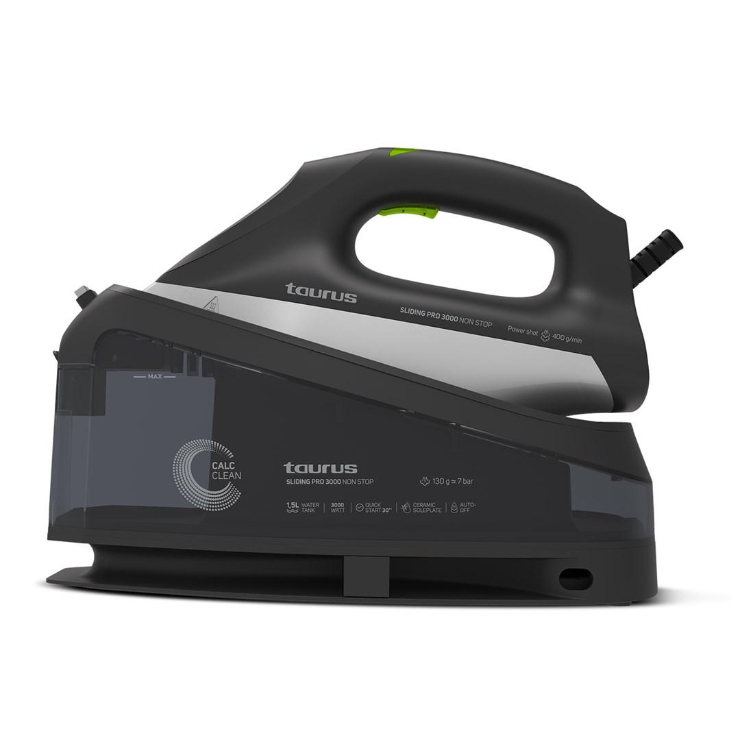 Taurus Sliding Pro 3000 Non Stop dampstation 3000 W 1,5 l sort