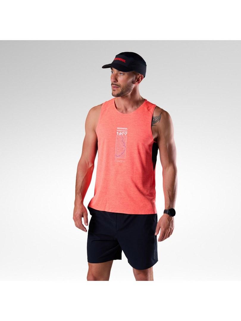 Rossignol M Sapa Ultra tanktop til mænd - rød, str. S