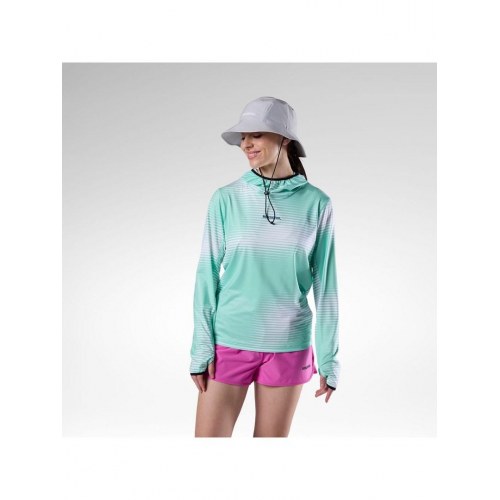 Rossignol W Westweg Sun Hoodie damehoodie grøn str. S