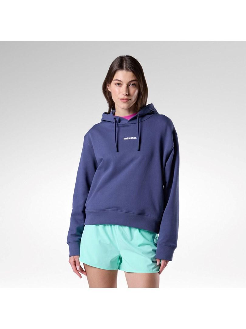 Rossignol W Waterfall H damehoodie - marineblå XL
