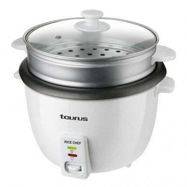 Taurus Rice Chef riskoger 1,8 l 700 W grå/hvid