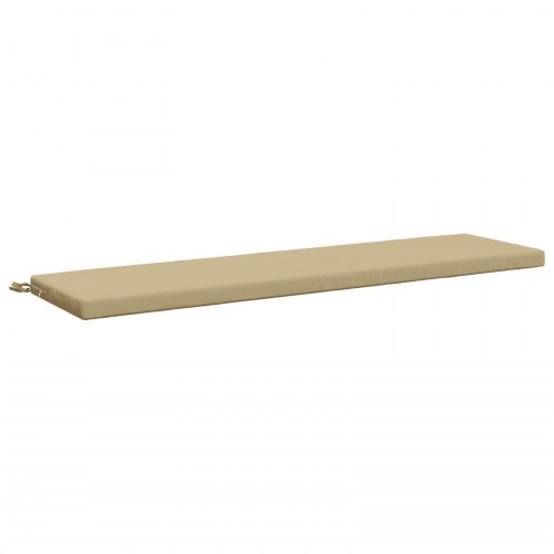 Bænkpude SOEST - beige 160 x 40 x 5 cm