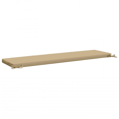Bænkpude SOEST - beige 160 x 40 x 5 cm