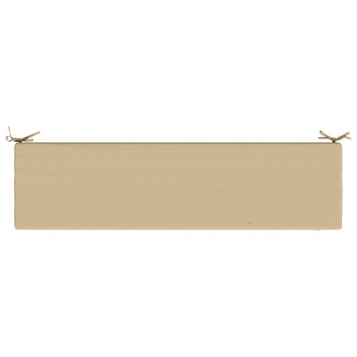Bænkpude SOEST - beige 160 x 40 x 5 cm