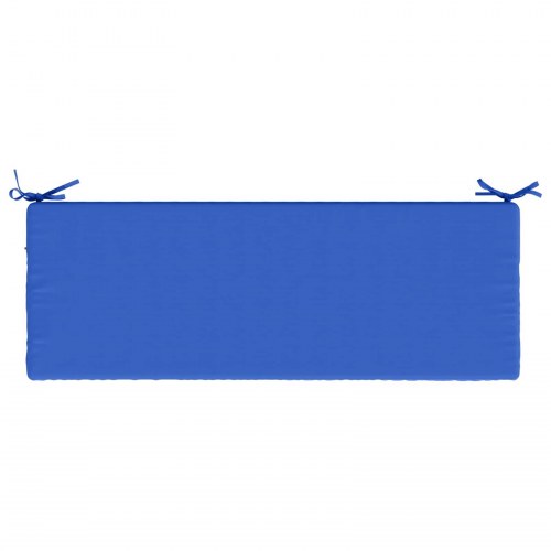 Bænkpude SOEST i 100% polyester, kongelig blå 110 x 40 x 5 cm