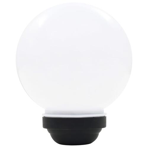 Soldrevne udendørslamper LED 8 stk. 15 cm runde RGB