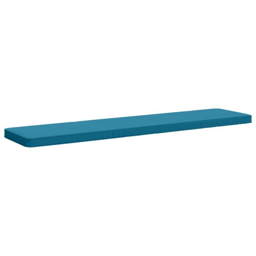 Bænkepude VUGHT lyseblå 180 x 40 x 5 cm i 100% polyester