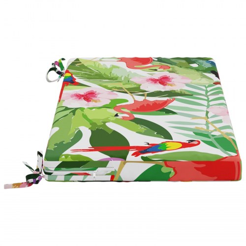 Bænkpude SOEST 100% polyester flerfarvet 80 x 40 x 5 cm