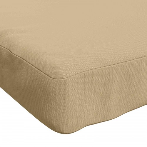 Bænkpude SOEST i polyester beige 100 x 40 x 5 cm