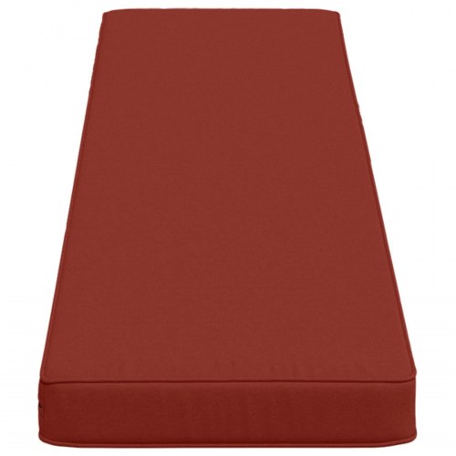 Bænkepude VUGHT rød 150 x 30 x 5 cm i 100% polyester