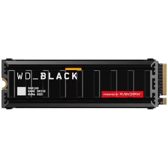 WD Black SN8100 2TB NVMe SSD M.2 PCIe 5.0 x4 med køleplade