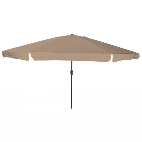 Hav parasol ø395x245 cm Taupe