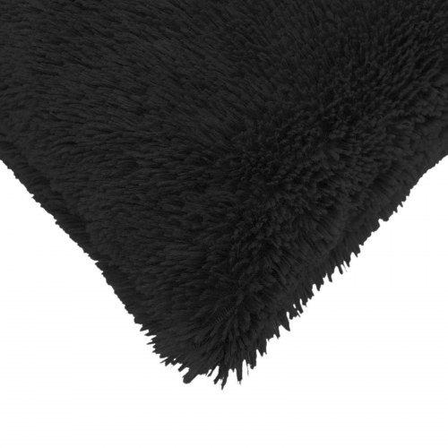 Pyntepuder HEERLEN 2 stk. 45 x 45 cm - sort PV fleece